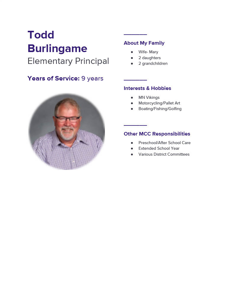 Staff Profile of the Week