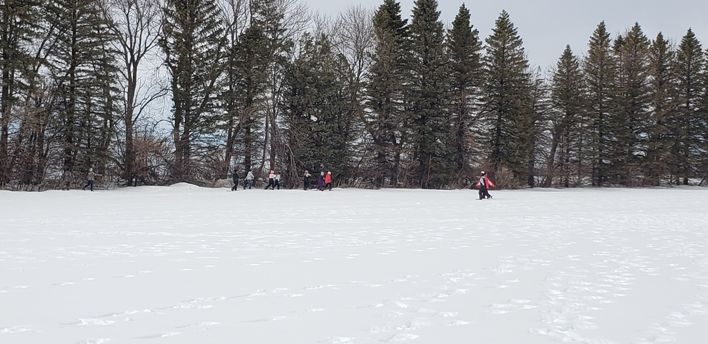 5th Grade Snowshoeing at West