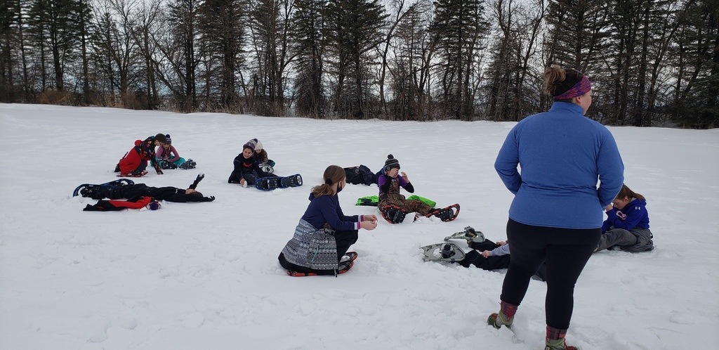 5th Grade Snowshoeing at West