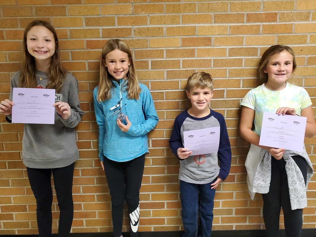 Brecken Larson, Hadley Harms, Connor Sturges, McKinley Plantz