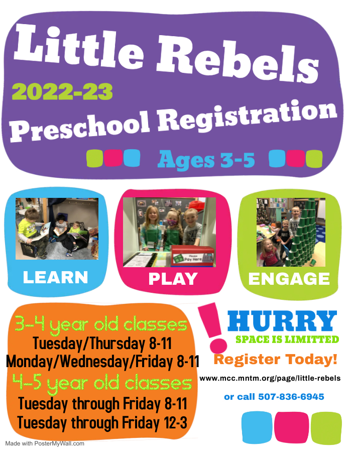 2022-2023 Little Rebels Registration
