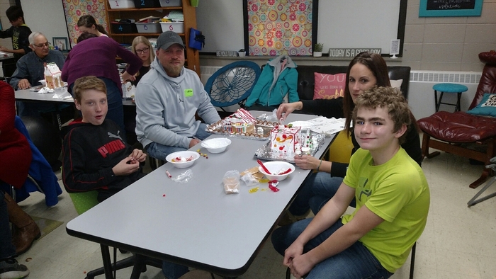 6th grade Gingerbread Houses.